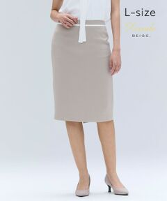 BEIGE, / ベイジ, ミニ・ひざ丈スカート | 【洗える・L-size】CINDY / タイトスカート