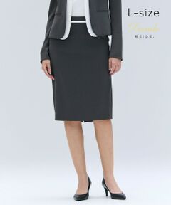 BEIGE, / ベイジ, ミニ・ひざ丈スカート | 【洗える・L-size】CINDY / タイトスカート