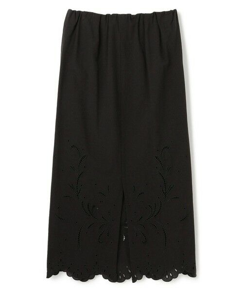 BEIGE, / ベイジ, ミニ・ひざ丈スカート | 【洗える】GALLERIA / コットンエンブロイダリーIラインスカート | 詳細11
