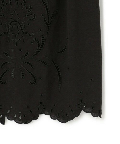 BEIGE, / ベイジ, ミニ・ひざ丈スカート | 【洗える】GALLERIA / コットンエンブロイダリーIラインスカート | 詳細14