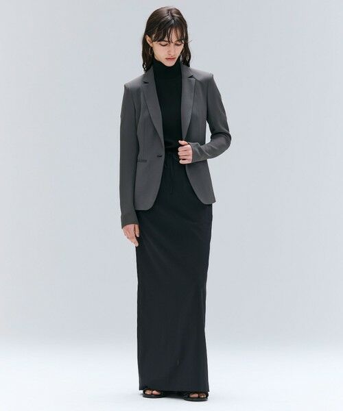 BEIGE, / ベイジ, ミニ・ひざ丈スカート | 【洗える/接触冷感/速乾/UVケア対応・Precious 8月号掲載】BATEAU / イージーウエストIラインロングスカート | 詳細17