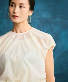 BEIGE, / ベイジ, シャツ・ブラウス | 【洗える/セットアップ対応】SPIGA / バルーンスリーブブラウス