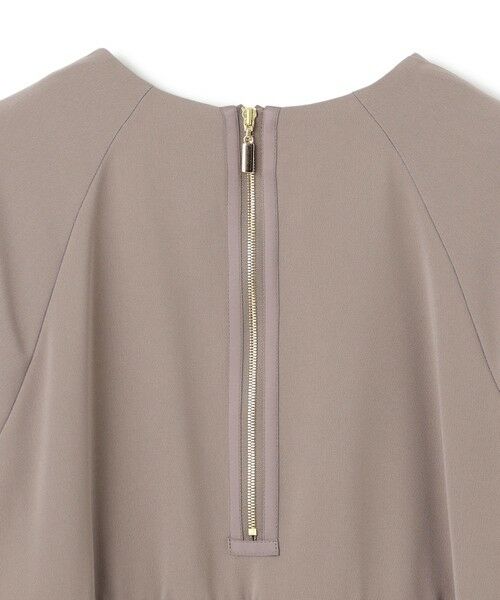 BEIGE, / ベイジ, シャツ・ブラウス | 【洗える】ACHILLEA / ペプラムバックファスナーブラウス | 詳細5