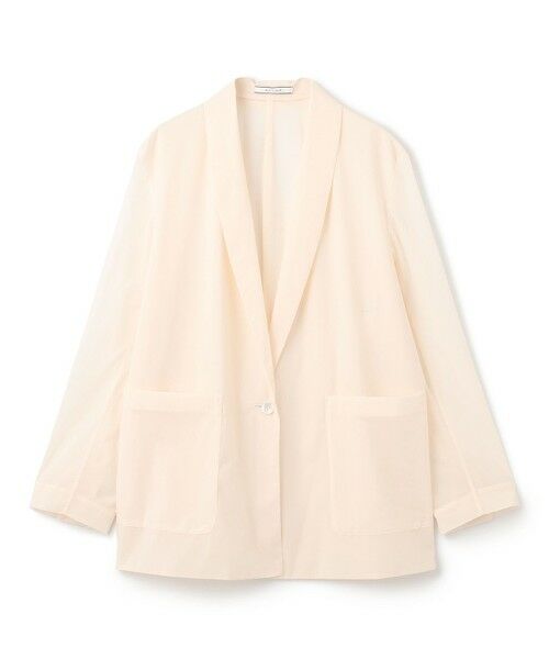 BEIGE, / ベイジ, テーラードジャケット | 【洗える/セットアップ対応】SPIGA / ショールカラーライトジャケット | 詳細4
