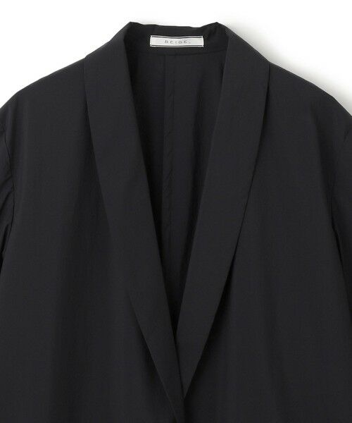 BEIGE, / ベイジ, テーラードジャケット | 【洗える/セットアップ対応】SPIGA / ショールカラーライトジャケット | 詳細9