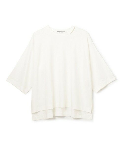 BEIGE, / ベイジ, カットソー | 【洗える・GLOW ８月号掲載】S.BABILA / スリットネックオーバーサイズTシャツ | 詳細3