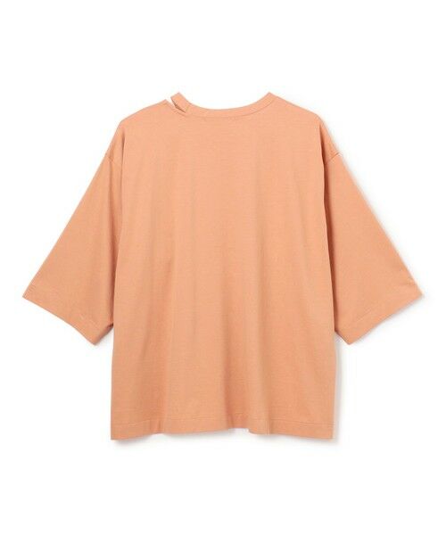 BEIGE, / ベイジ, カットソー | 【洗える・GLOW ８月号掲載】S.BABILA / スリットネックオーバーサイズTシャツ | 詳細8