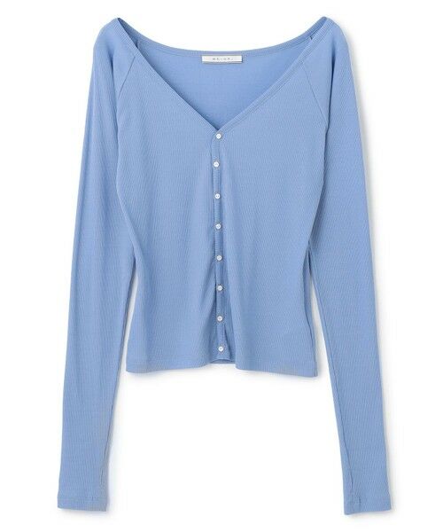 BEIGE, / ベイジ, カットソー | 【洗える・BAILA 10月号掲載】MARINO / 2WAYリブコンパクトカーディガン | 詳細8