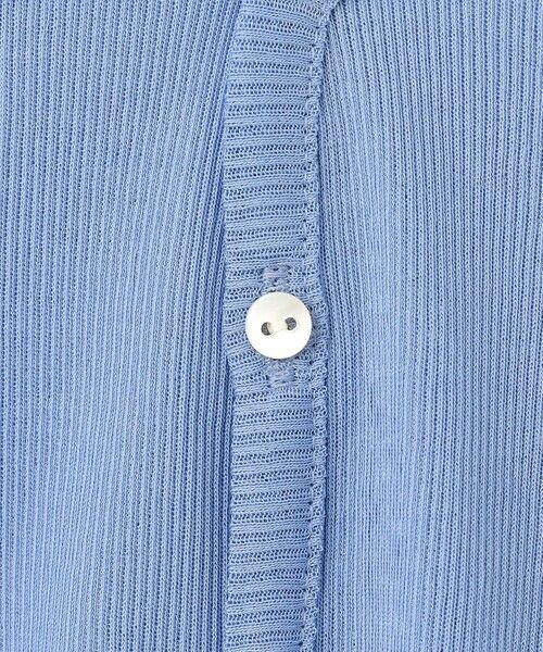 BEIGE, / ベイジ, カットソー | 【洗える・BAILA 10月号掲載】MARINO / 2WAYリブコンパクトカーディガン | 詳細14