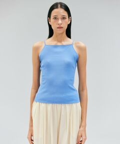 BEIGE, / ベイジ, カットソー | 【洗える・Oggi 10月号掲載】MARINO / コットンリブキャミソール