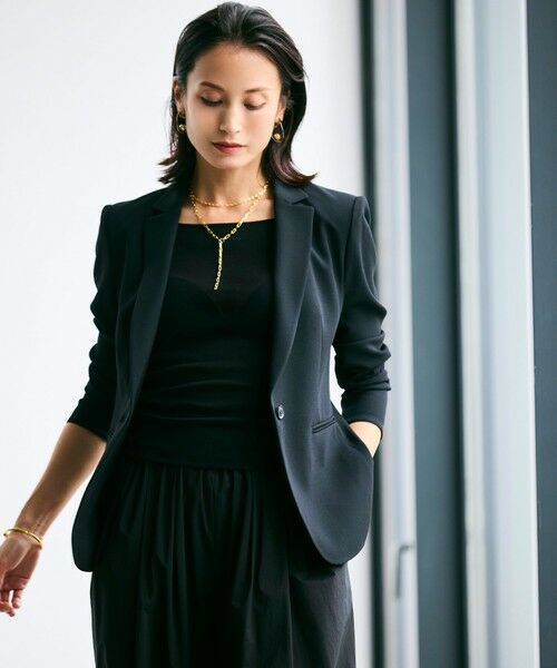 BEIGE, / ベイジ, カットソー | 【洗える・Oggi 10月号掲載】MARINO / コットンリブキャミソール | 詳細12