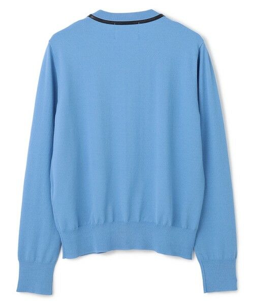 BEIGE, / ベイジ, ニット・セーター | 【洗える】NADIA / レザーラインジップカーディガン | 詳細8