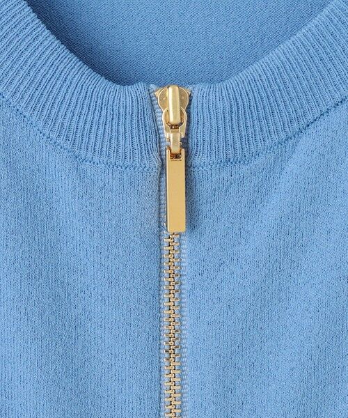 BEIGE, / ベイジ, ニット・セーター | 【洗える】NADIA / レザーラインジップカーディガン | 詳細12