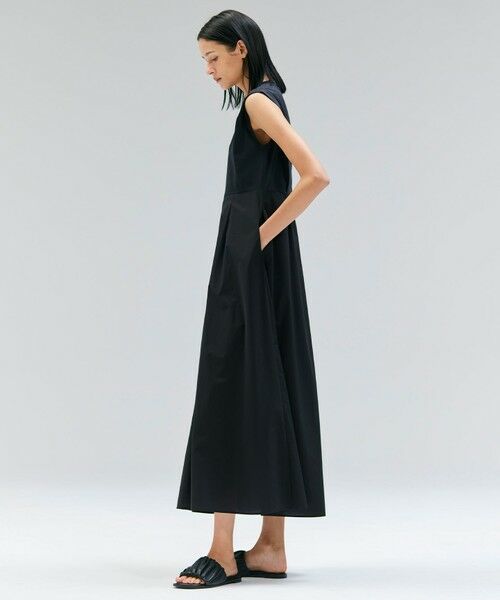 BEIGE, / ベイジ, ロング・マキシ丈ワンピース | 【洗える/セットアップ対応】SPIGA / ジャージーコンビフレアワンピース | 詳細7