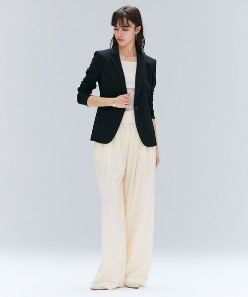 BEIGE, / ベイジ, その他パンツ | 【洗える/セットアップ対応】SPIGA / イージータックワイドパンツ | 詳細8