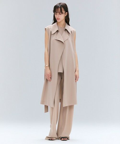 BEIGE, / ベイジ, その他パンツ | 【洗える・STORY 10月号掲載】FLEUR / ウエストゴムイージーワイドパンツ | 詳細3