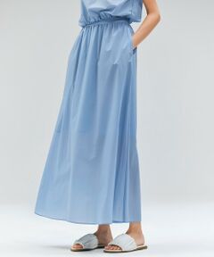 BEIGE, / ベイジ, ミニ・ひざ丈スカート | 【洗える/セットアップ対応】SPIGA / ギャザーロングフレアスカート