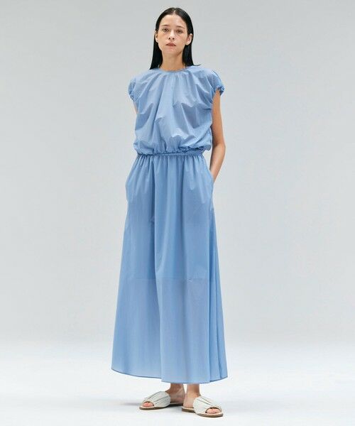 BEIGE, / ベイジ, ミニ・ひざ丈スカート | 【洗える/セットアップ対応】SPIGA / ギャザーロングフレアスカート | 詳細4