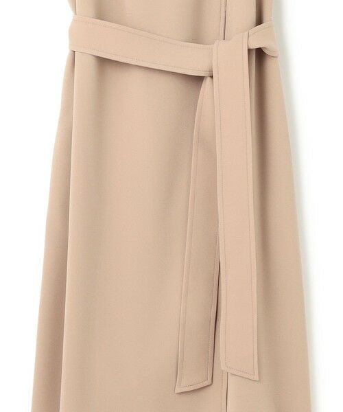BEIGE, / ベイジ, ベスト | FLEUR / ラップデザインロングジレ | 詳細8