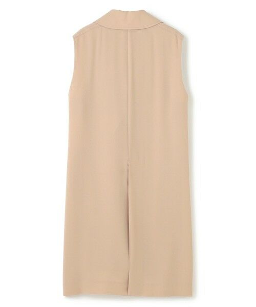 BEIGE, / ベイジ, ベスト | FLEUR / ラップデザインロングジレ | 詳細12