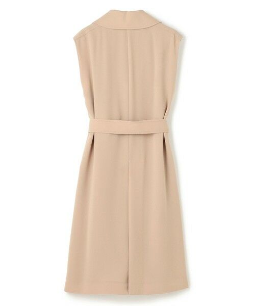 BEIGE, / ベイジ, ベスト | FLEUR / ラップデザインロングジレ | 詳細5