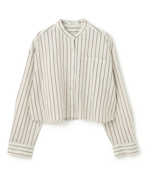 BEIGE, / ベイジ, シャツ・ブラウス | 【洗える】KNOX / ショート丈バンドカラーシャツ | 詳細4