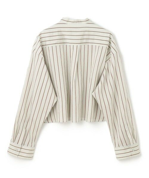 BEIGE, / ベイジ, シャツ・ブラウス | 【洗える】KNOX / ショート丈バンドカラーシャツ | 詳細5