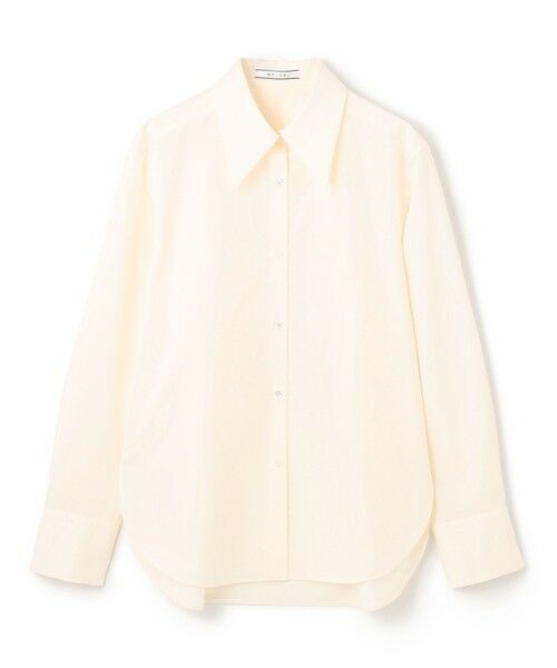 BEIGE, / ベイジ, シャツ・ブラウス | 【洗える・Oggi 11月号掲載】STRAWN / ビッグカラーコットンストレッチシャツ | 詳細4