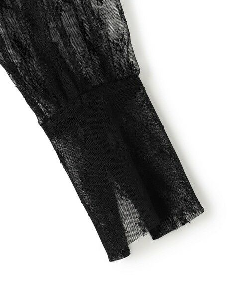 BEIGE, / ベイジ, シャツ・ブラウス | 【洗える・Oggi 11月号掲載】CLOVIS / ケープデザイン総レースブラウス | 詳細10