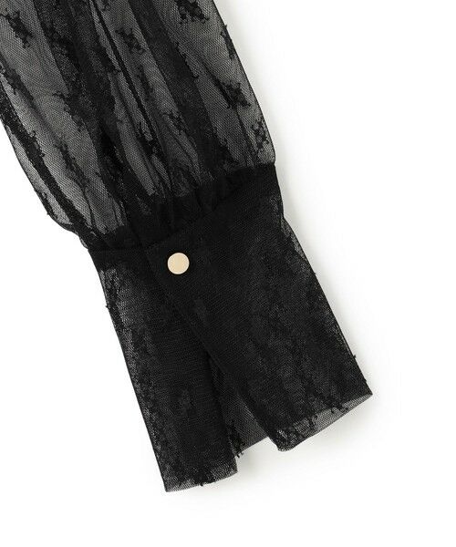 BEIGE, / ベイジ, シャツ・ブラウス | 【洗える・Oggi 11月号掲載】CLOVIS / ケープデザイン総レースブラウス | 詳細11