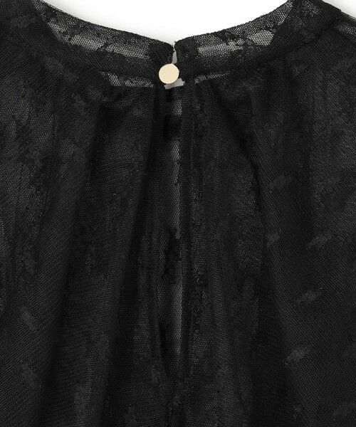 BEIGE, / ベイジ, シャツ・ブラウス | 【洗える・Oggi 11月号掲載】CLOVIS / ケープデザイン総レースブラウス | 詳細13