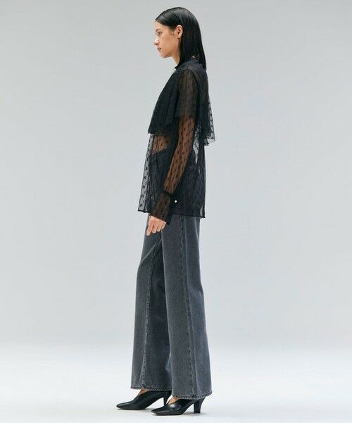 BEIGE, / ベイジ, シャツ・ブラウス | 【洗える・Oggi 11月号掲載】CLOVIS / ケープデザイン総レースブラウス | 詳細6