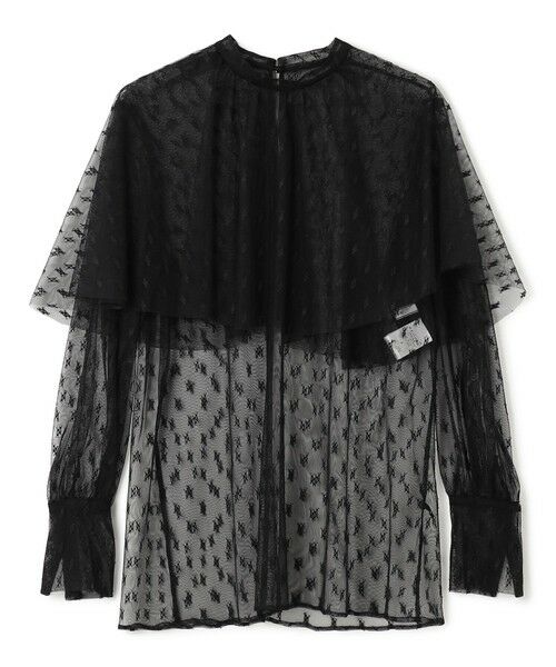 BEIGE, / ベイジ, シャツ・ブラウス | 【洗える・Oggi 11月号掲載】CLOVIS / ケープデザイン総レースブラウス | 詳細7