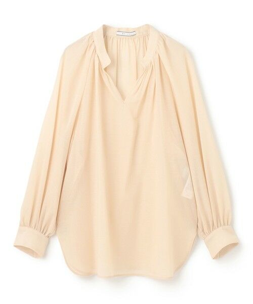 BEIGE, / ベイジ, シャツ・ブラウス | 【洗える】MOYE / シアーウールパフスリーブブラウス | 詳細3