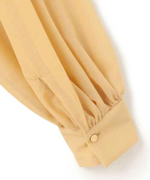 BEIGE, / ベイジ, シャツ・ブラウス | 【洗える】MOYE / シアーウールパフスリーブブラウス | 詳細9