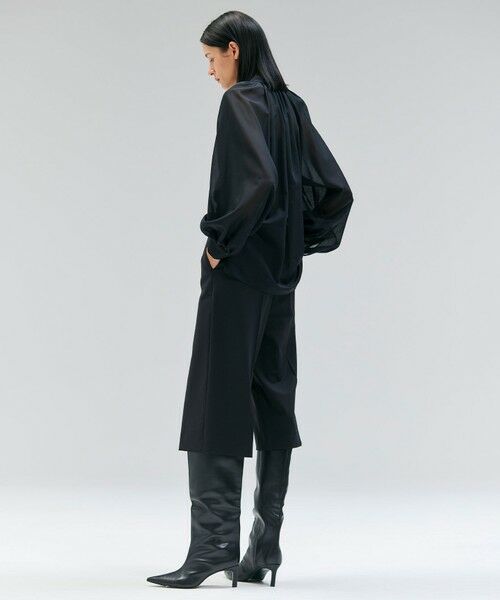 BEIGE, / ベイジ, シャツ・ブラウス | 【洗える】MOYE / シアーウールパフスリーブブラウス | 詳細16