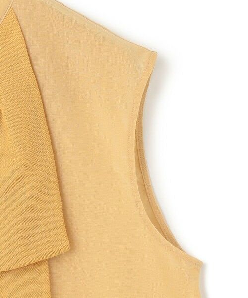 BEIGE, / ベイジ, シャツ・ブラウス | 【洗える】MOYE / シアーウールビックボウタイブラウス | 詳細10