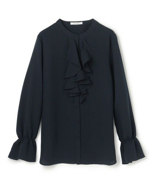 BEIGE, / ベイジ, シャツ・ブラウス | 【WEB限定・洗える】CLARION / バンドカラーフリルブラウス | 詳細17