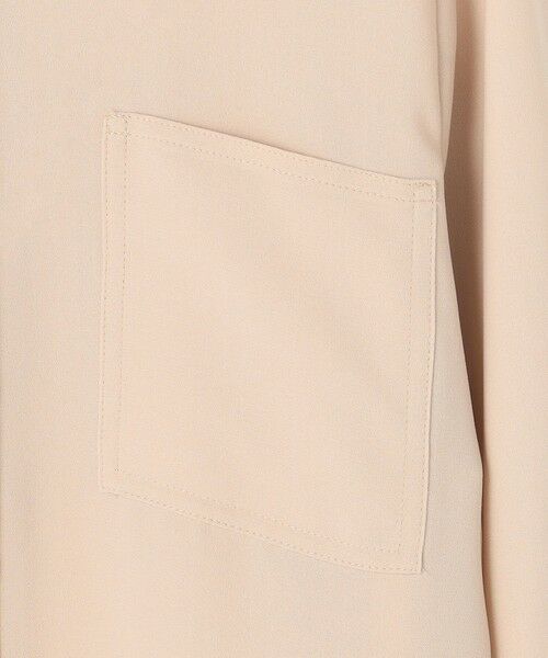 BEIGE, / ベイジ, シャツ・ブラウス | 【WEB限定・洗える】CLARION / ゴールド釦クルーネックブラウス | 詳細10