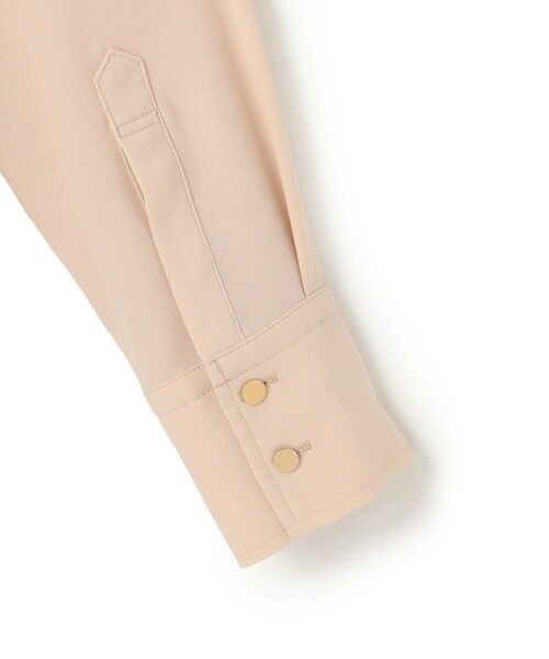 BEIGE, / ベイジ, シャツ・ブラウス | 【WEB限定・洗える】CLARION / ゴールド釦クルーネックブラウス | 詳細11