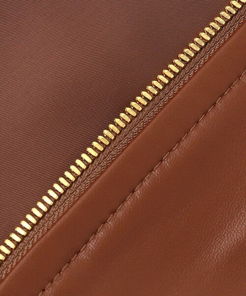 BEIGE, / ベイジ, ノーカラージャケット | 【andGIRL 秋号掲載】CLYDE / ステッチデザインラムレザーブルゾン | 詳細10