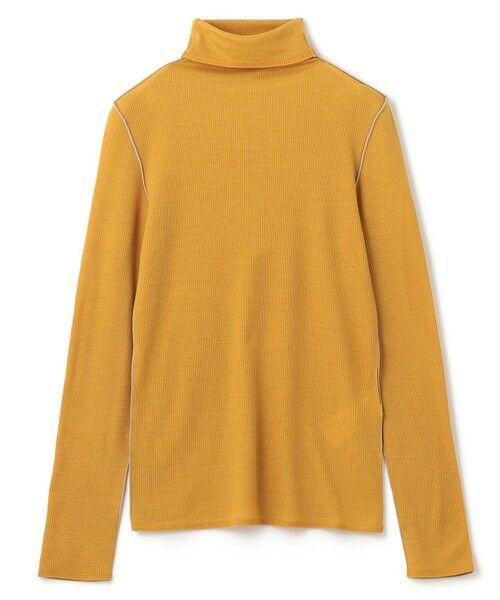 BEIGE, / ベイジ, カットソー | 【洗える・GISELe 10月号掲載】FORD / ウール配色メローハイネックカットソー | 詳細4