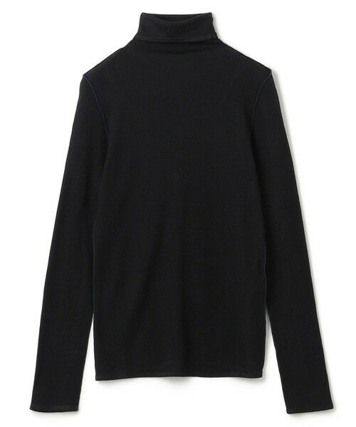 BEIGE, / ベイジ, カットソー | 【洗える・GISELe 10月号掲載】FORD / ウール配色メローハイネックカットソー | 詳細22