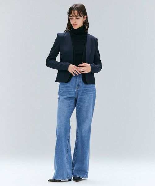 BEIGE, / ベイジ, カットソー | 【洗える・GISELe 10月号掲載】FORD / ウール配色メローハイネックカットソー | 詳細18