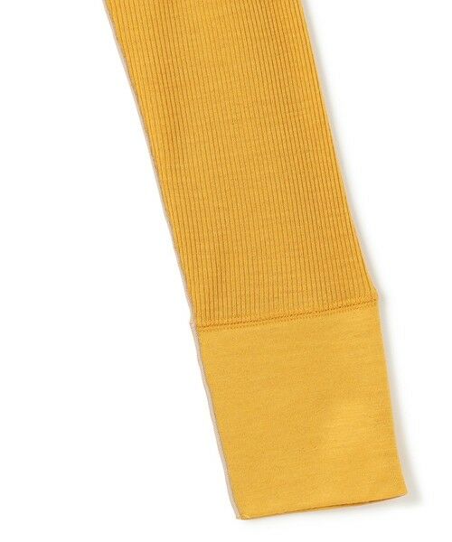 BEIGE, / ベイジ, カットソー | 【洗える・GISELe 10月号掲載】FORD / ウール配色メローヘンリーネックカットソー | 詳細7