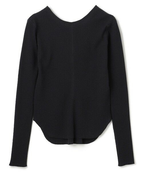 BEIGE, / ベイジ, カットソー | 【洗える】GLOBE / コットンリブ前後2WAYカットソー | 詳細6