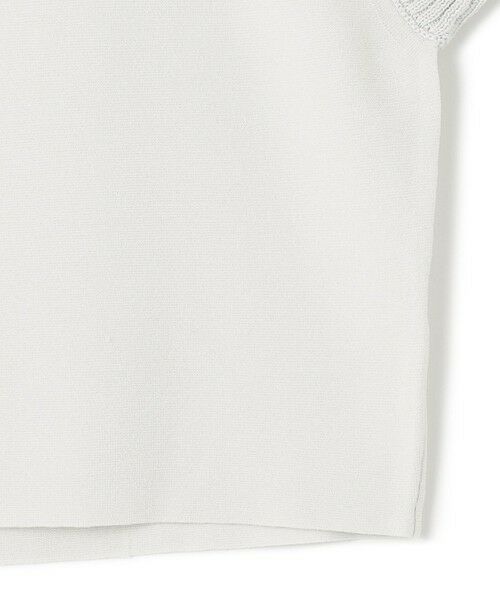 BEIGE, / ベイジ, ニット・セーター | 【洗える・Oggi 11月号掲載】LAURA / ドライタッチ異素材リブニット | 詳細7