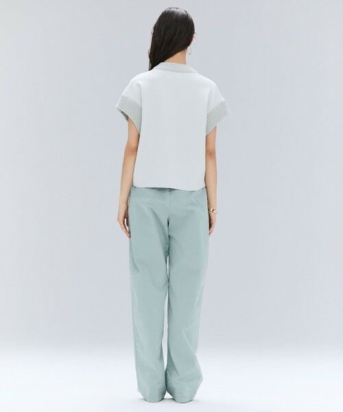 BEIGE, / ベイジ, ニット・セーター | 【洗える・Oggi 11月号掲載】LAURA / ドライタッチ異素材リブニット | 詳細2