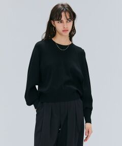 BEIGE, / ベイジ, ニット・セーター | 【洗える】LAURA / ドライタッチバックジップニット