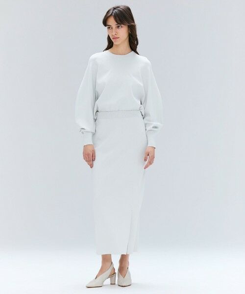 BEIGE, / ベイジ, ニット・セーター | 【洗える】LAURA / ドライタッチバックジップニット | 詳細3